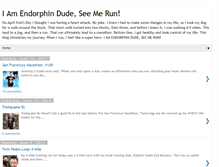 Tablet Screenshot of endorphindude.com